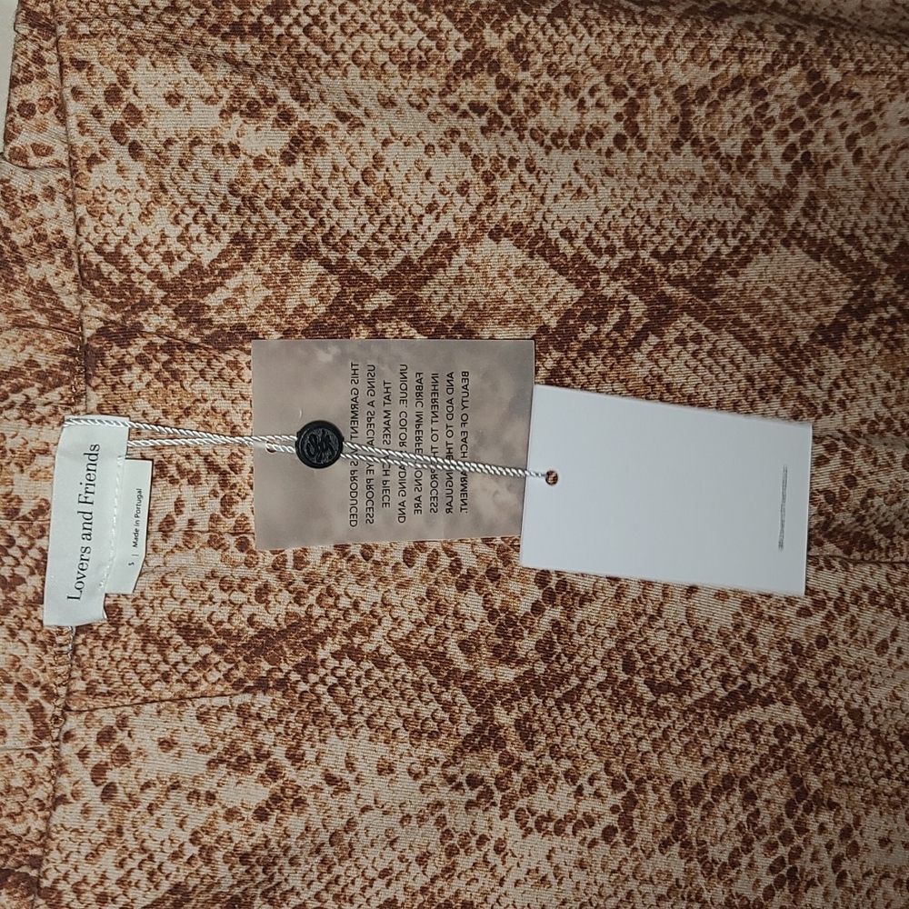 NWT Lovers + Friends Snake Print set - Picture 12 of 13